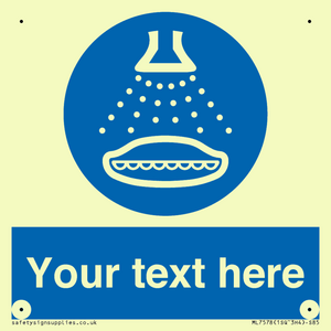 Custom start water spray in launch sequence